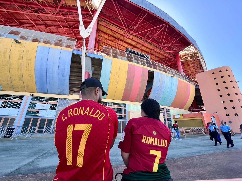 Portugal afronta este miércoles en Aveiro (Portugal) su último encuentro amistoso antes de la Eurocopa de Alemania. EFE/Carlos García