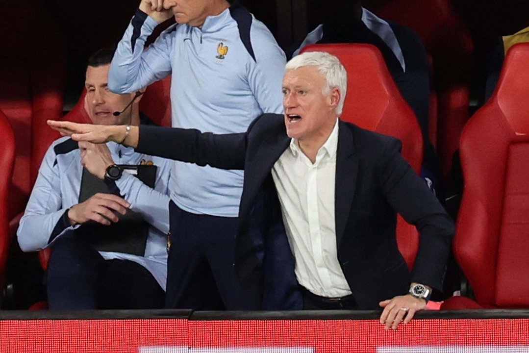 Didier Deschamps, entrenador de la selección francesa de fútbol. EFE/EPA/MOHAMED MESSARA