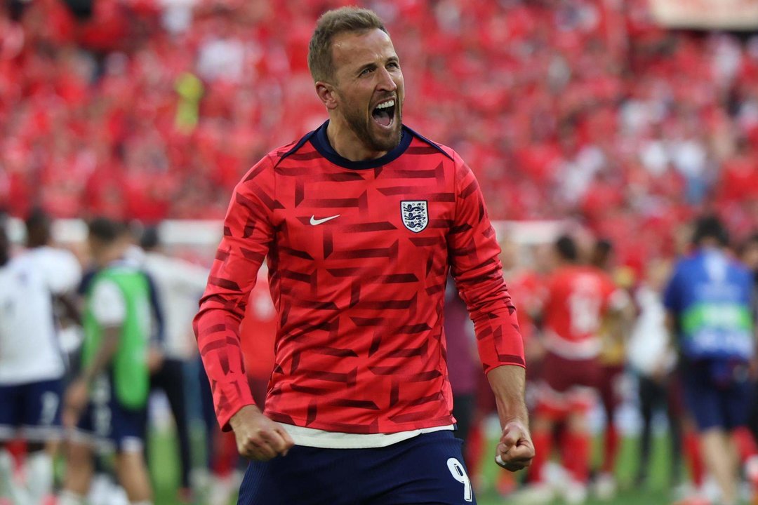 Harry Kane, delantero de la selección inglesa.EFE/EPA/GEORGI LICOVSKI