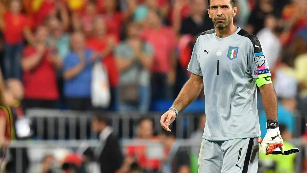 Imagen de archivo del exportero de la selección italiana Buffon. EFE/EPA/DANIEL DAL ZENNARO