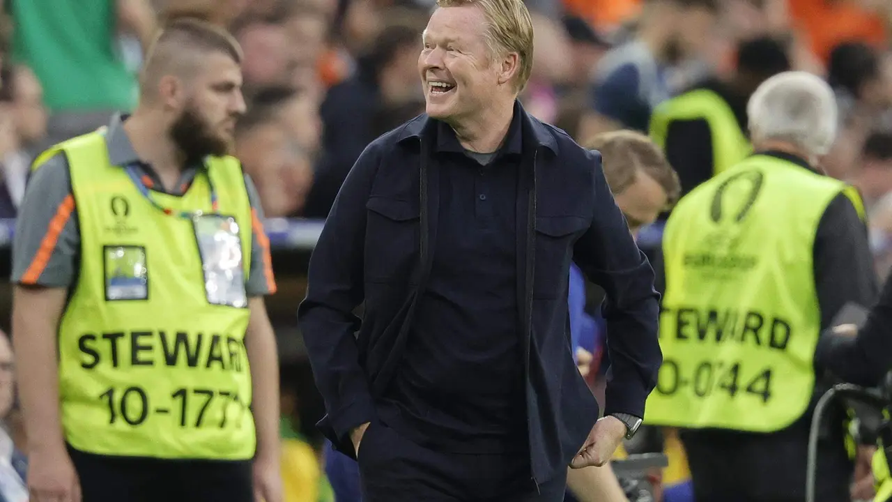 Ronald Koeman, seleccionador de Países Bajos en Múnich, Alemania. EFE/EPA/RONALD WITTEK