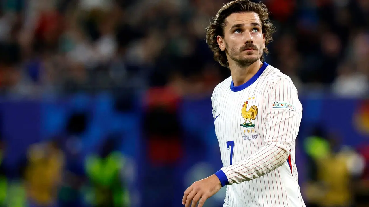 Antoine Griezmann, delantero de la selección francesa. EFE/EPA/ROBERT GHEMENT